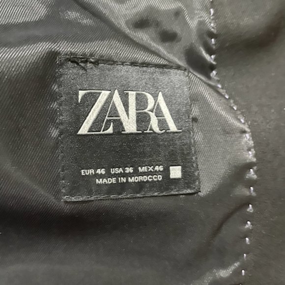 Zara Suits & Blazers Zara Black Sports Coatblazer Poshmark